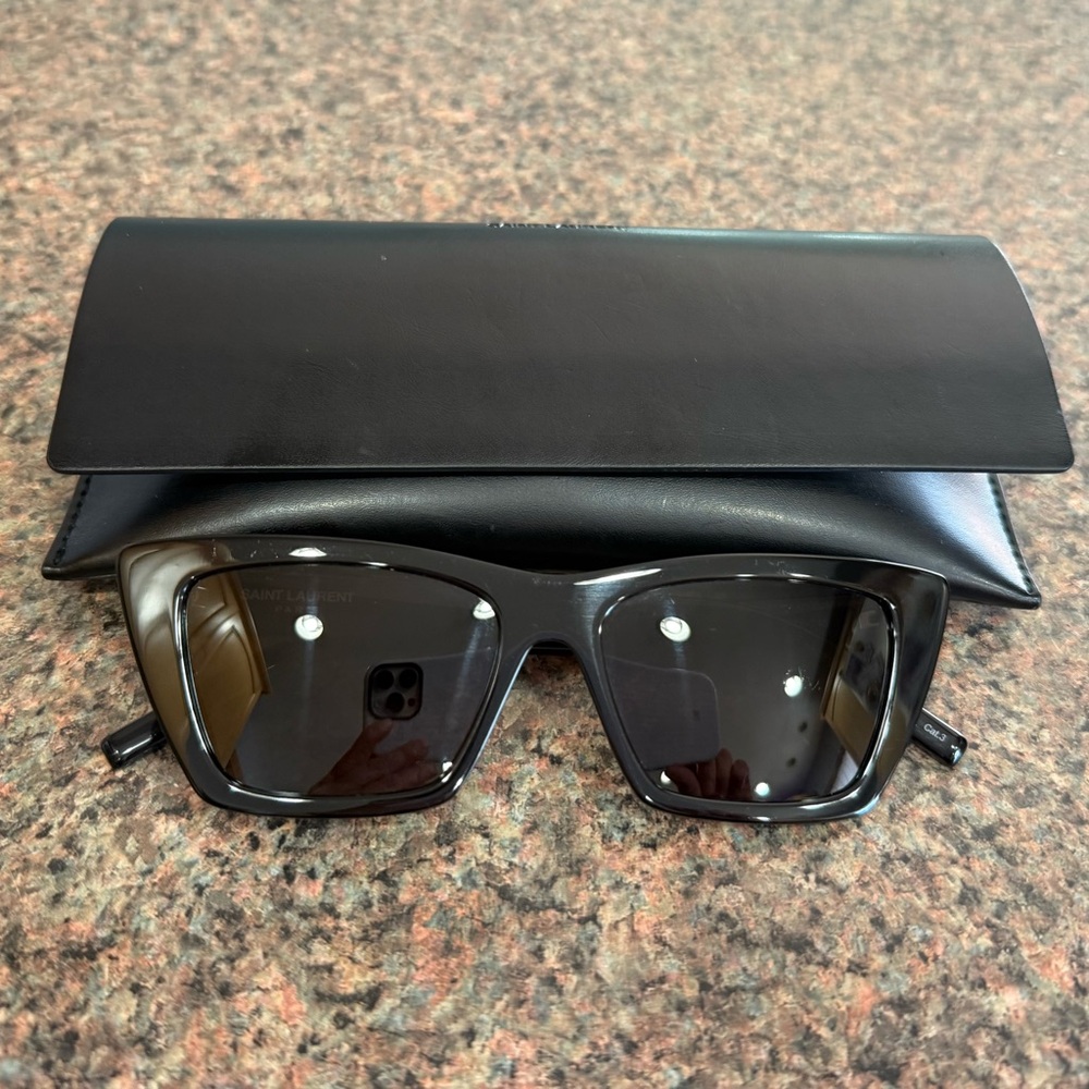 Yves Saint Laurent Black Sunglasses